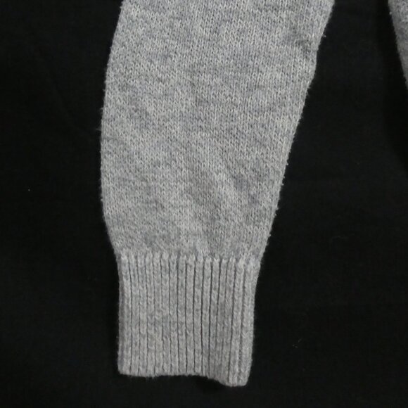OLD NAVY | xs - extra small (5) | Grey Crewneck Sweater Ribbed Neckline & Cuffs - Picture 6 of 14